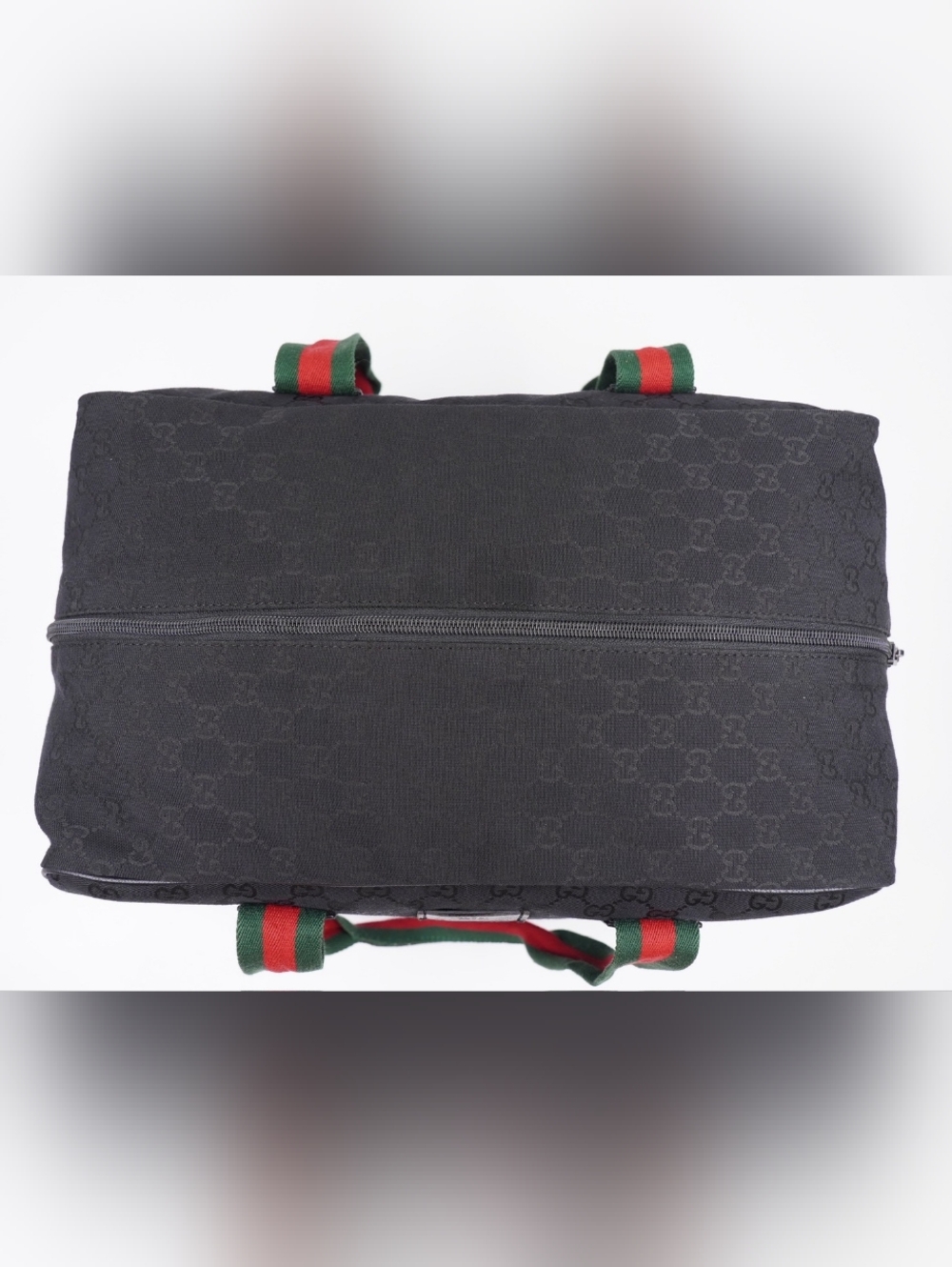 CG35 💗 Gucci GG Canvas Web duffel Bag - Picture 5 of 12